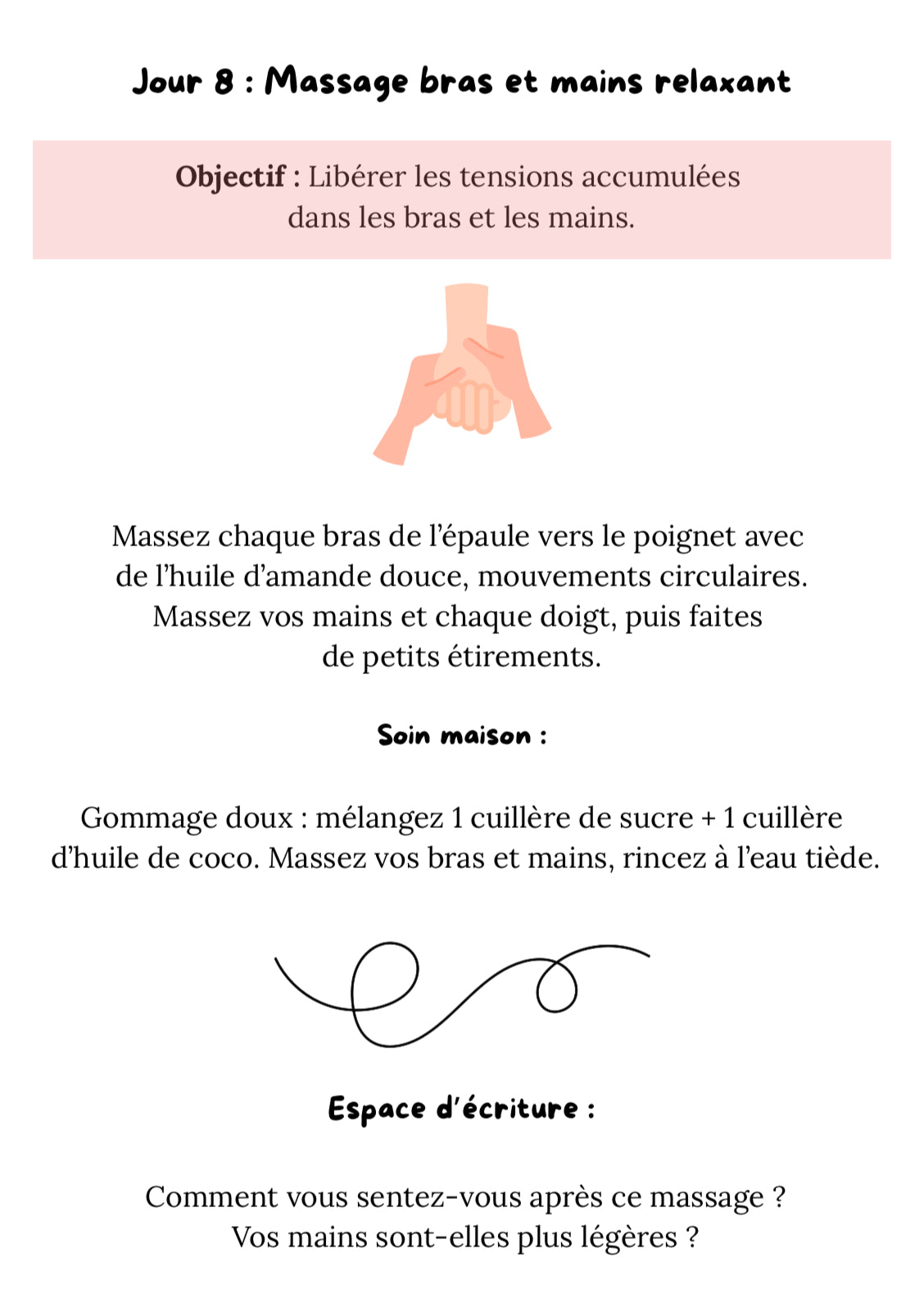Rituel bien-être - 21 jours d’auto-massage & soin maison - Ebook