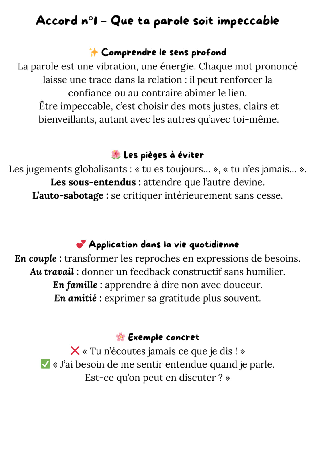 Améliorer ses relations avec les 4 accords toltèques - Ebook