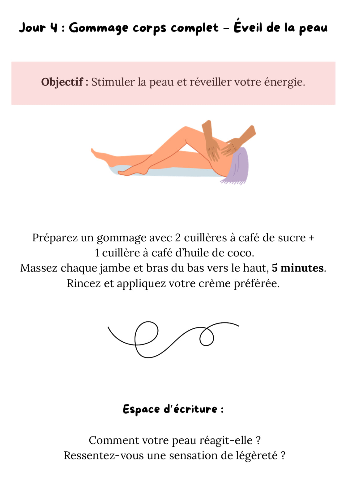 Rituel bien-être - 21 jours d’auto-massage & soin maison - Ebook