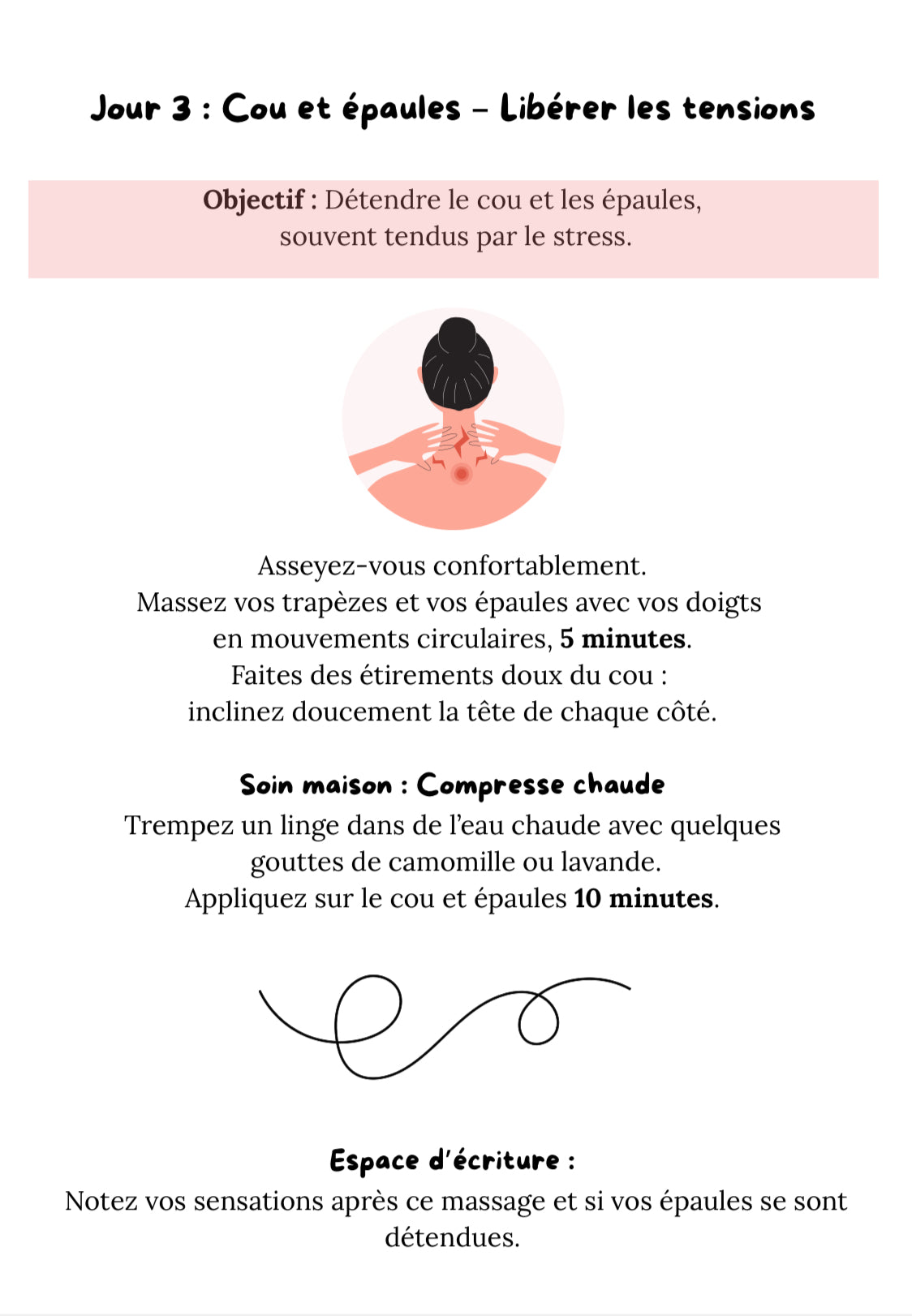 Rituel bien-être - 21 jours d’auto-massage & soin maison - Ebook
