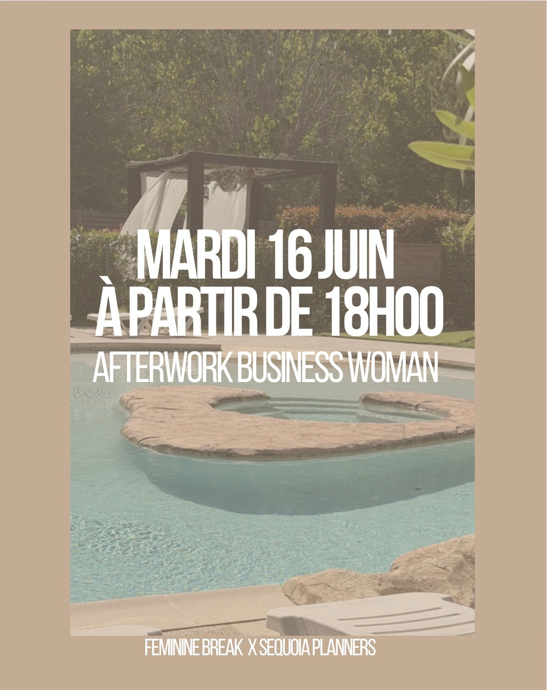 AFTERWORK BUSINESS WOMAN - Mardi 16 juin - 18h00