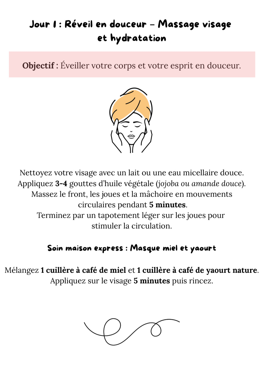 Rituel bien-être - 21 jours d’auto-massage & soin maison - Ebook