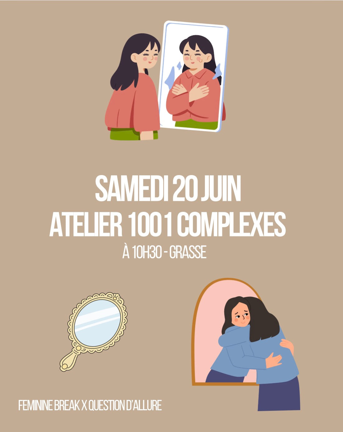 ATELIER “1001 COMPLEXES” - Samedi 20 juin (4€ d’acompte + 45€)